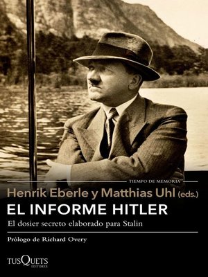 cover image of El informe Hitler